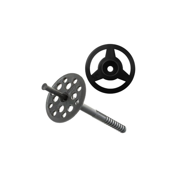 Дюбель для изоляции с пластиковым стержнем и рондоль