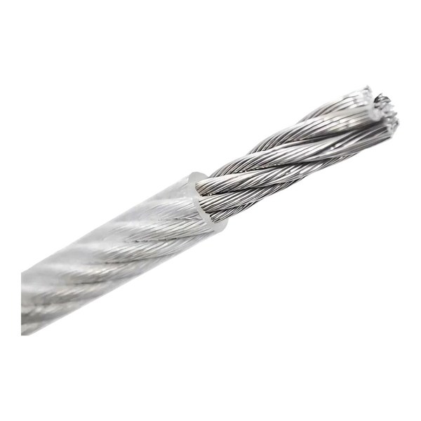 Трос в оплетке ПВХ DIN 3055 PVC