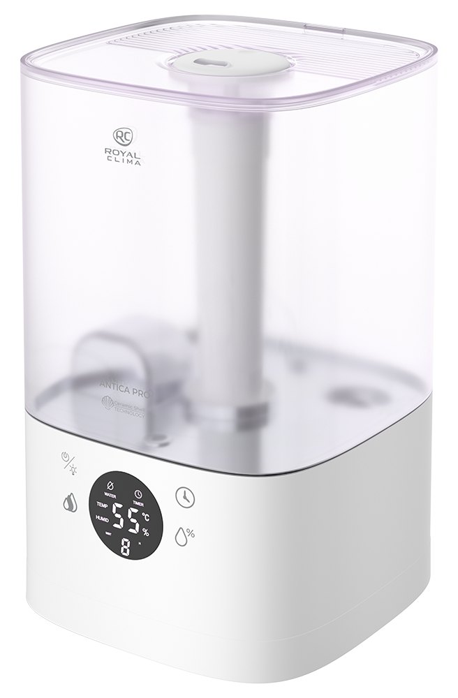 Ультразвуковой увлажнитель ROYAL Clima ANTICA Pro RUH-ANP300/4.3E-WT Ультразвуковой увлажнитель ROYAL Clima ANTICA Pro RUH-ANP300/4.3E-WT