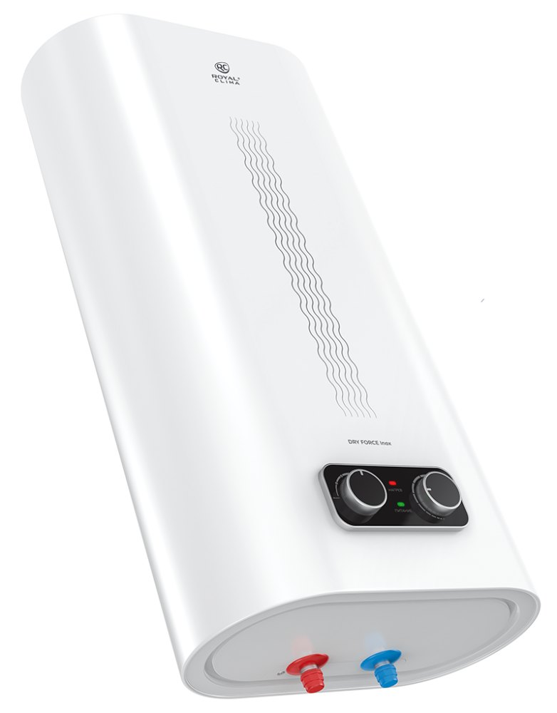 Электрический водонагреватель ROYAL Clima DRY FORCE Inox RWH-DF100-FS Электрический водонагреватель ROYAL Clima DRY FORCE Inox RWH-DF100-FS