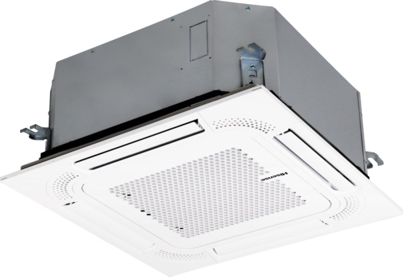 Инверторная сплит-система кассетного типа Hisense HEAVY DC Inverter AUC-36UR4SGA/AUC-I-950/AUW-36U4S1A