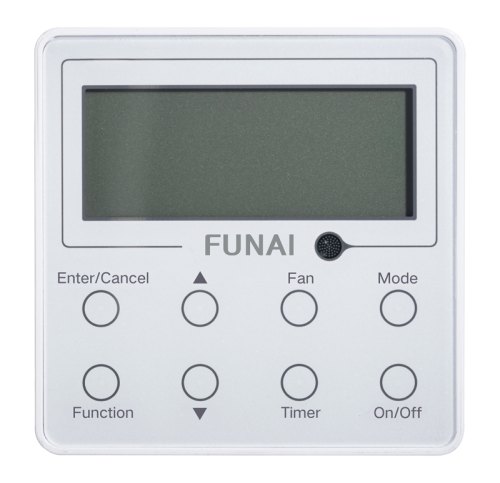 Проводной пульт управления FUNAI RWG-04 для сплит-систем DAIJIN, сплит-систем с функцией теплового насоса ONSEN и внутренних блоков настенного типа DAIJIN мульти сплит-систем KIRIGAMI