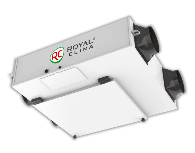 Приточно-вытяжная установка с мембранным рекуператором ROYAL Clima UNO 4.0 RCS-800-U 4.0