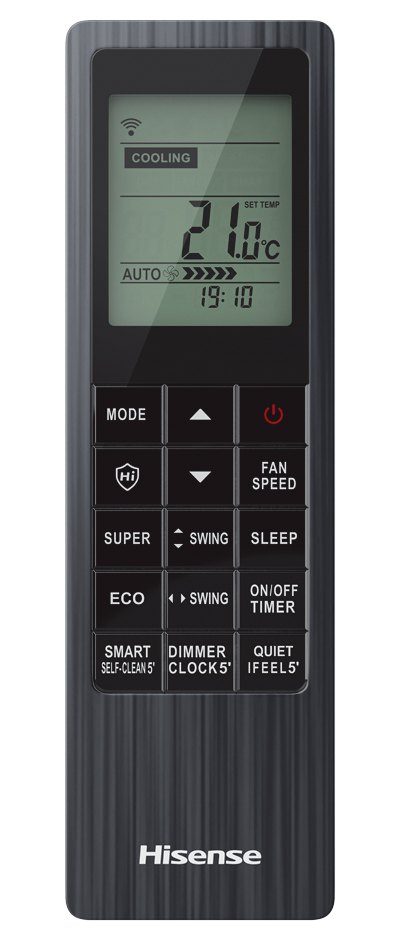 Внутренний блок мульти сплит-системы настенного типа Hisense Premium BLACK Free Match DC Inverter AMS-09UW4RVETG00(B)