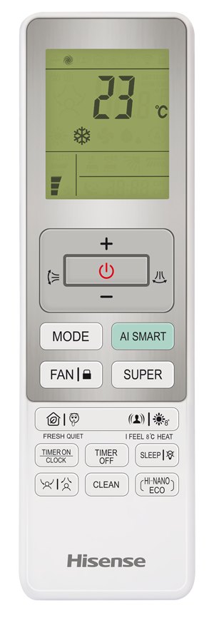 Внутренний блок мульти сплит-системы настенного типа Hisense VISION PRO CARBON FREE Match DC Inverter R32 AS-10UW4RXVQH00AG(B)