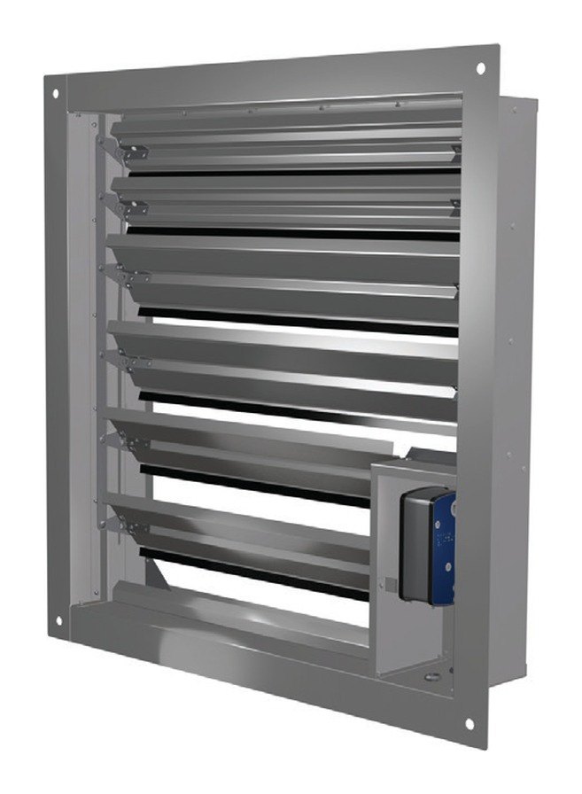 Клапан дымоудаления ДМУ-МС 1000×350 многостворчатый